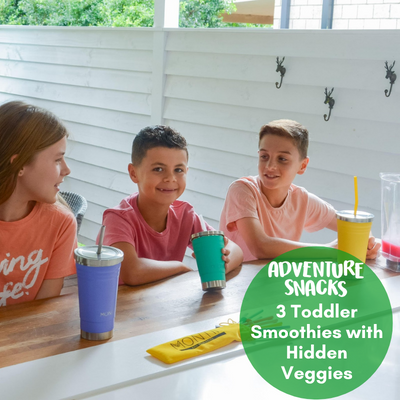 3 Toddler Smoothies with Hidden Veggies
