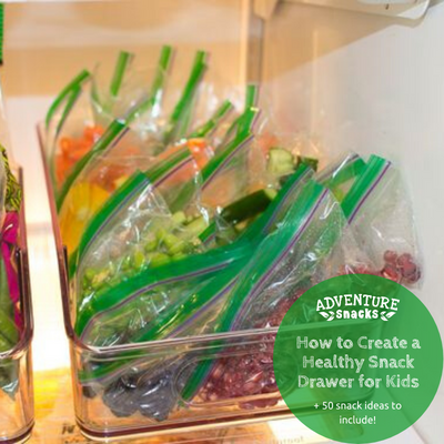How to Create a Healthy Self-Serve Snack Drawer for Kids