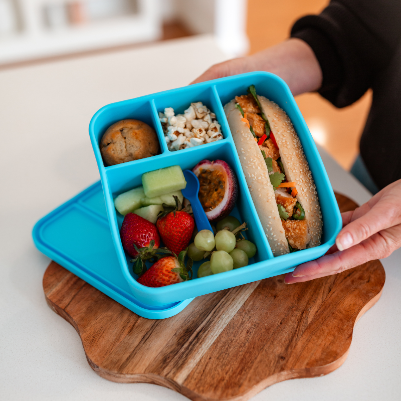 Yumbox Panino Bamboo Green Jungle Bento Lunch Box