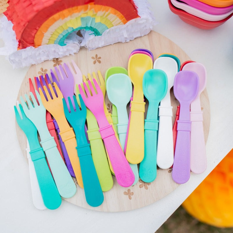RePlay Recycled Fork & Spoon Set