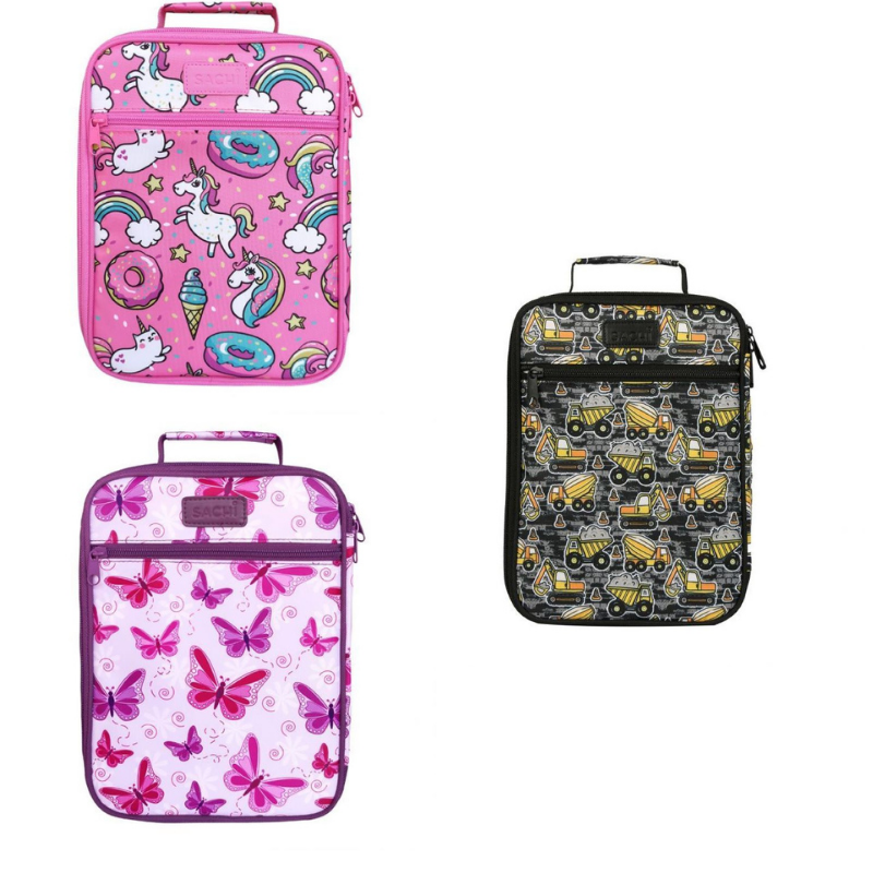 Sachi Insulated Junior Lunch Tote Adventure Snacks