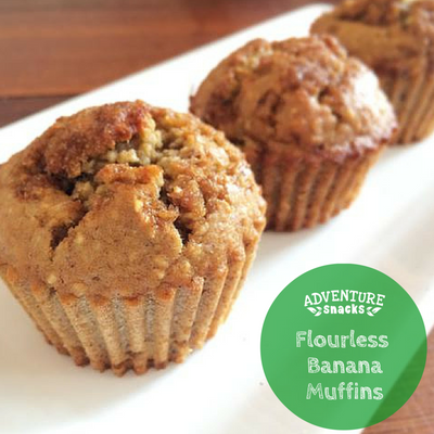 [Recipe]: Flourless Banana Muffins