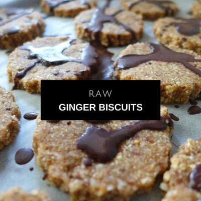 [Recipe]: Raw Ginger Biscuits
