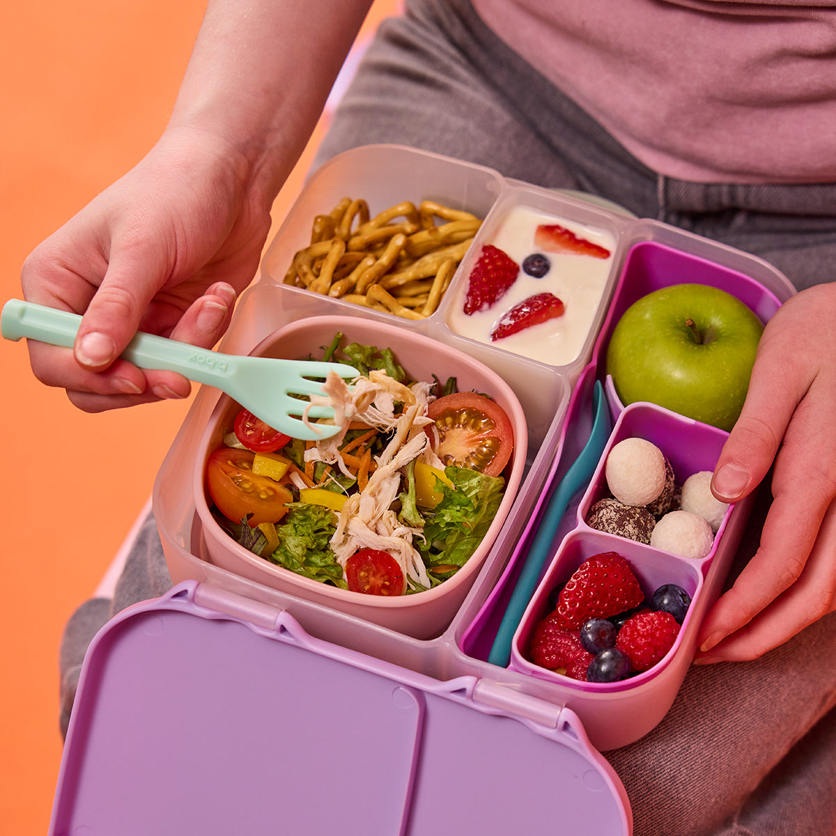 bbox silicone bento tray- cosmic