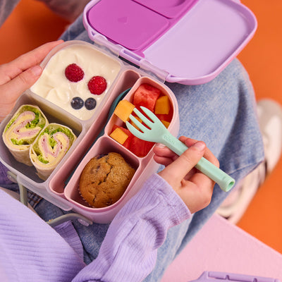 Bbox silicone bento tray (mini) - berry