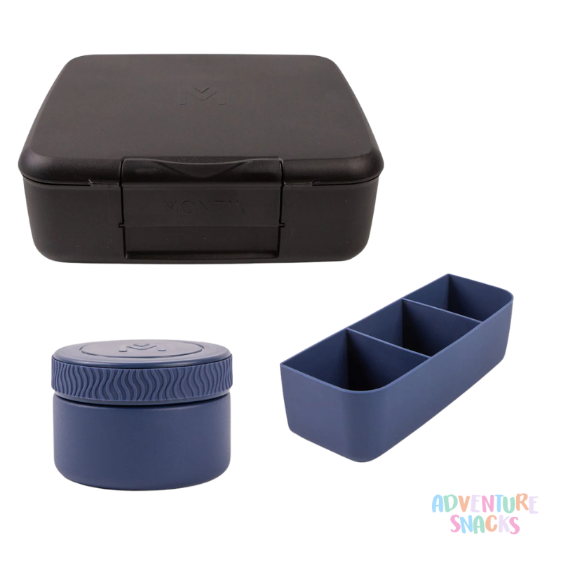 MontiiCo Feast & Food Jar Bundle - Midnight