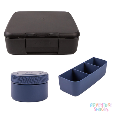 MontiiCo Feast & Food Jar Bundle - Midnight