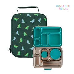 Adventure Snacks Jungle Green & Dinosaur Bundle