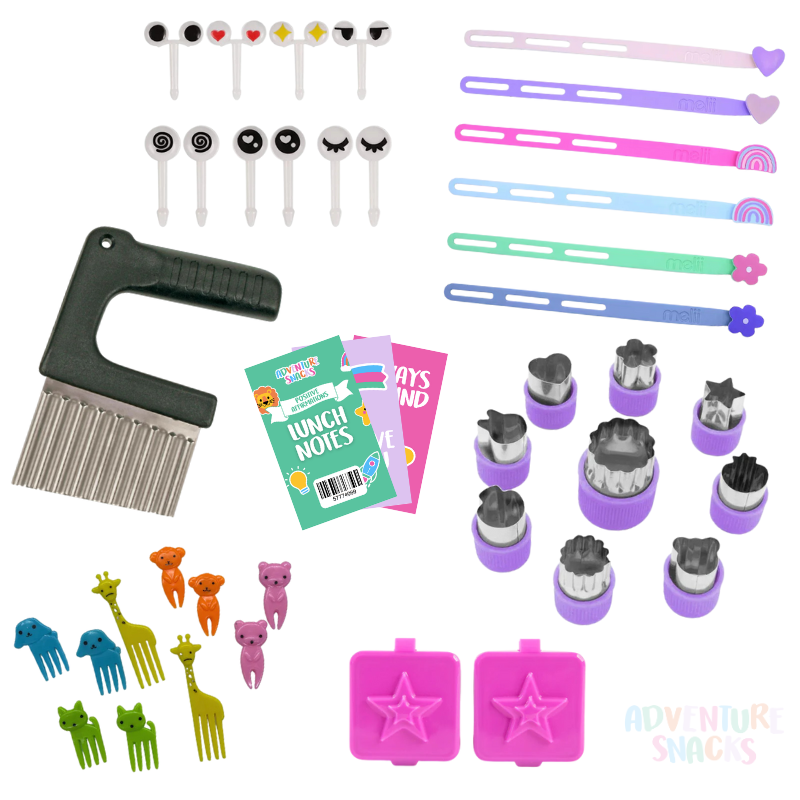 The Ultimate Lunch Box Accessories Bundle - Purple