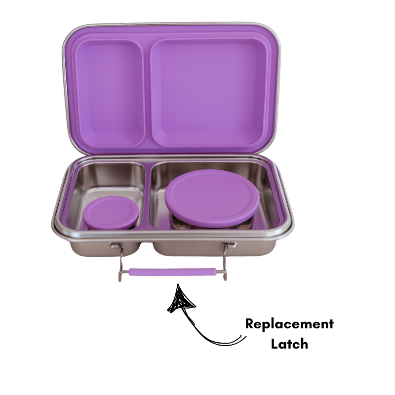 Adventure Snacks Stainless Steel 2 Compartment Lunch Box - Replacement Latch