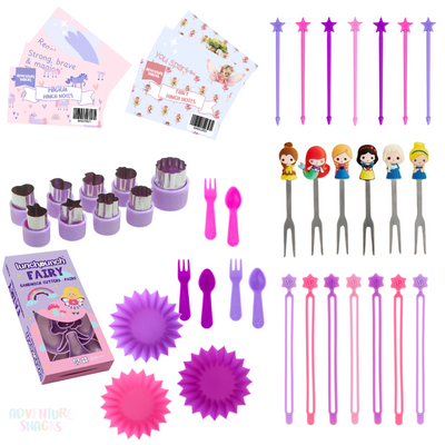 Lunch Punch and Accessories Ultimate Bundle - Pink & Purple