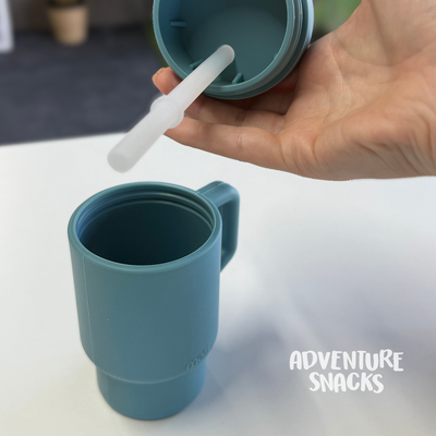 Melii Silicone Tumbler With Straw - 290ml