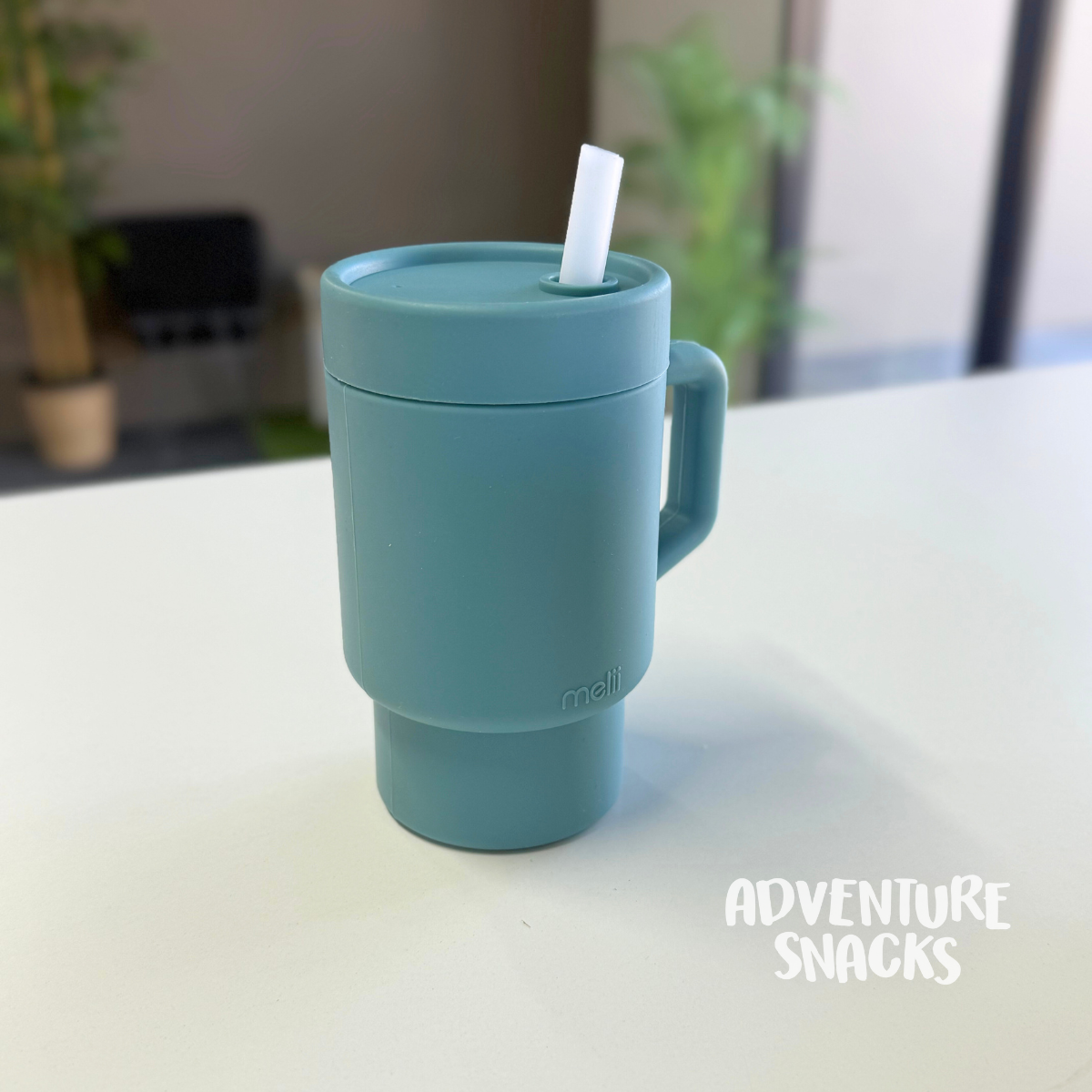 Melii Silicone Tumbler With Straw - 290ml