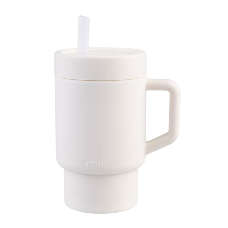 Melii silicone tumbler - 265ml - ivory