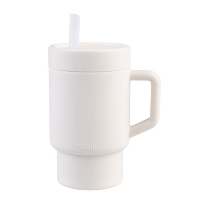Melii silicone tumbler - 265ml - ivory