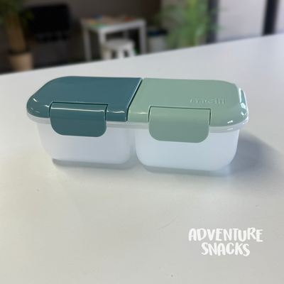Melii 2 Compartment Snack Container