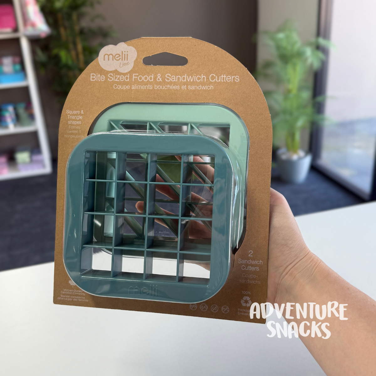 Melii Bite Size Sandwich Cutter