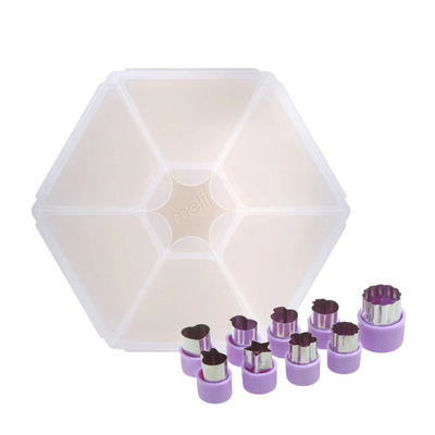 Melii Hexagon Snackle Box and Veg Cutter Bundle