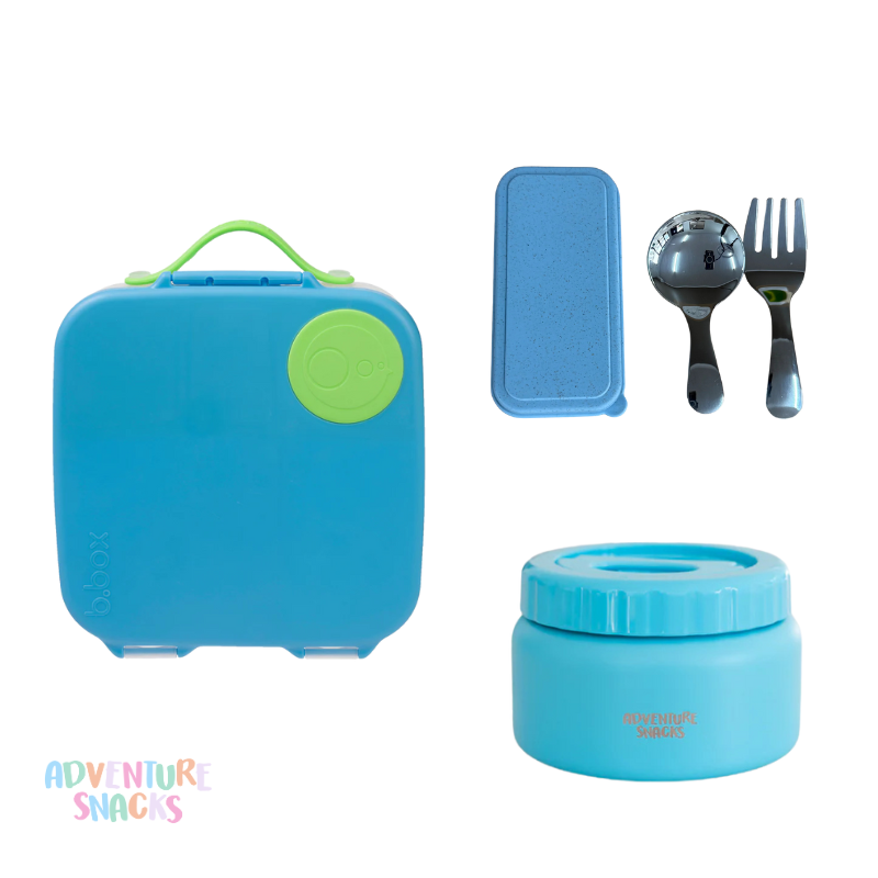 b.box Wholefoods & Food Jar Bundle - Blue