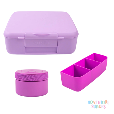 MontiiCo Feast & Food Jar Bundle - Lilac