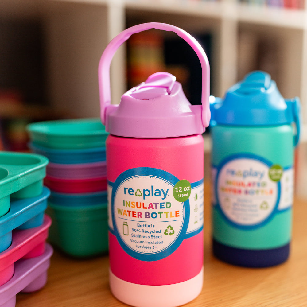 RePlay Recycled Insulated Water Bottle - 355ml