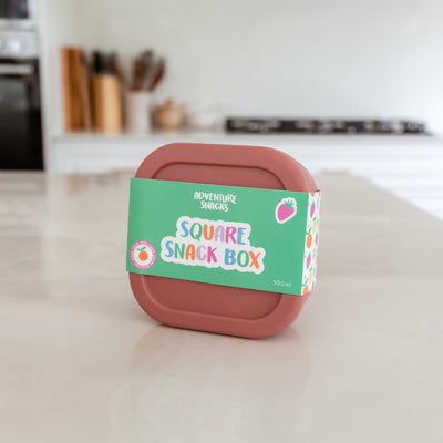 Adventure Snacks Silicone Square Snack Box