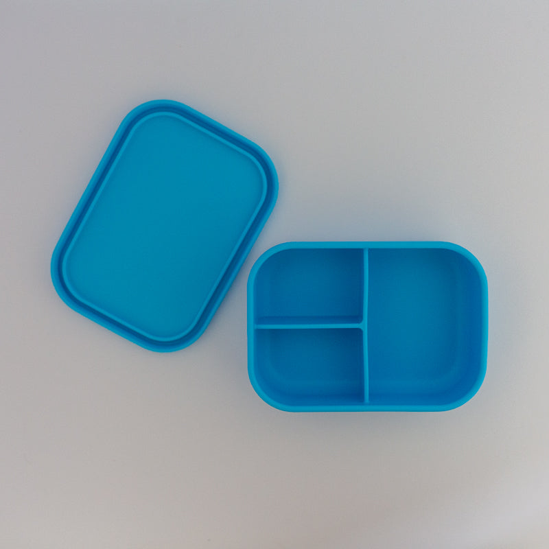 Adventure Snacks Silicone Bento Lunchbox 3 compartment