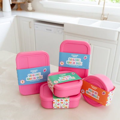 Adventure Snacks Silicone Bundle - Flamingo Pink