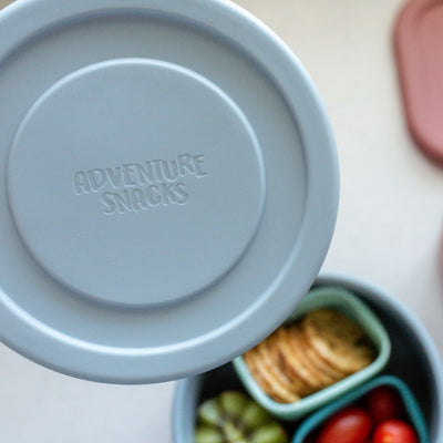Adventure Snacks Round Lunchbox