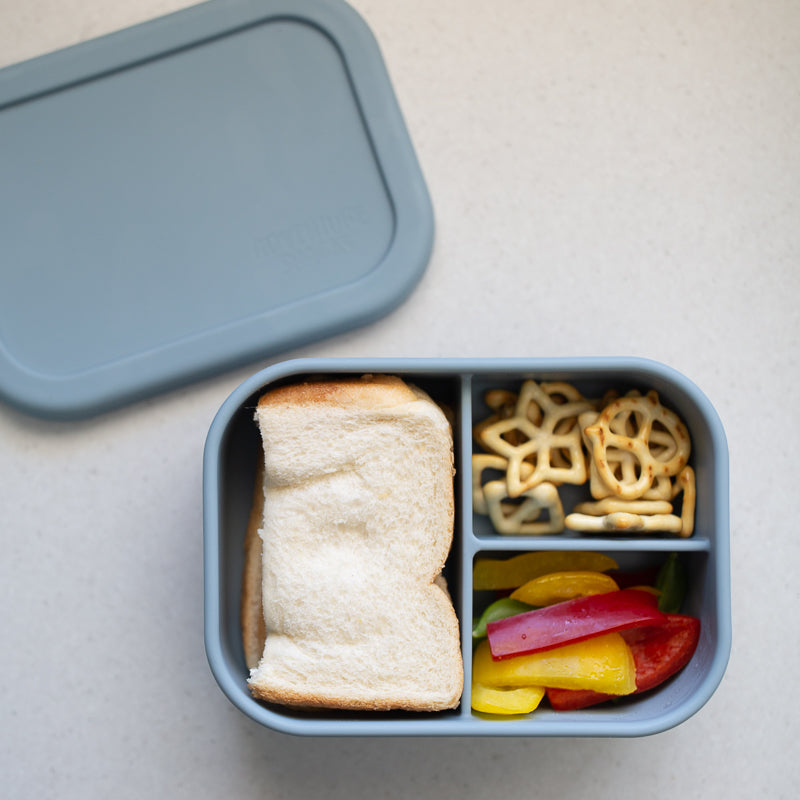 Adventure Snacks Silicone Bento Lunchbox 3 compartment