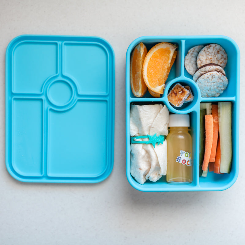 Adventure Snacks Silicone Bento Lunchbox - 5 Compartment