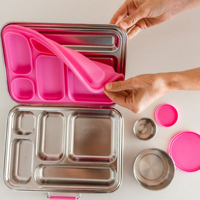 Adventure Snacks Stainless Steel Lunchbox Replacement Silicone Seal- Flamingo Pink