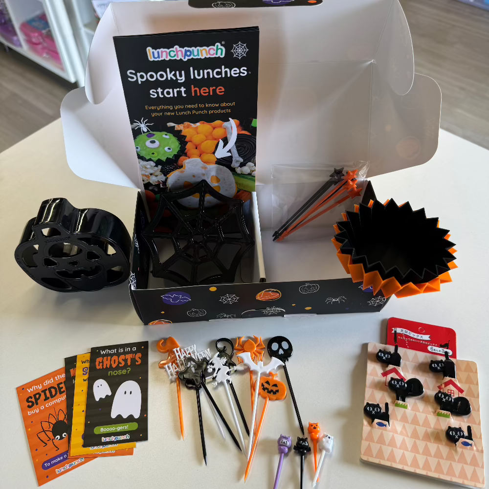 Adventure snacks  Halloween Bento and picks bundle