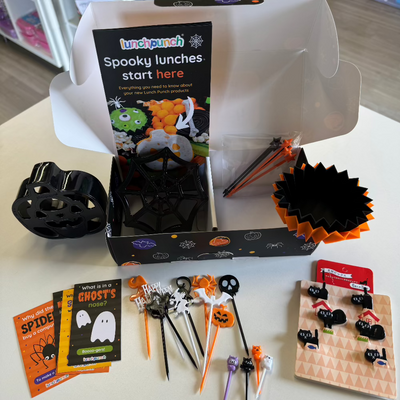 Adventure snacks  Halloween Bento and picks bundle