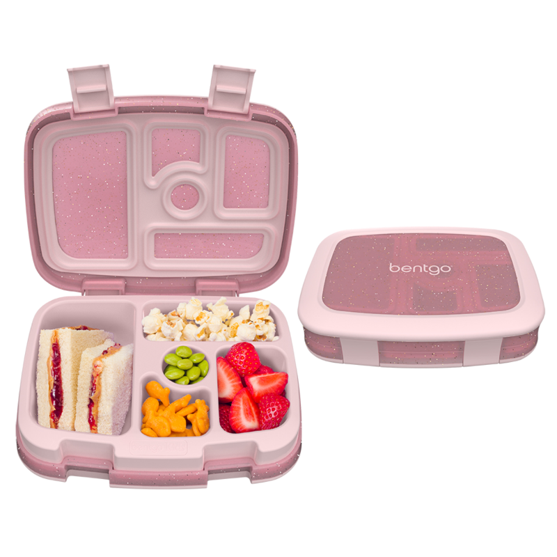 Bentgo Kids Lunchbox- Petal Pink Glitter