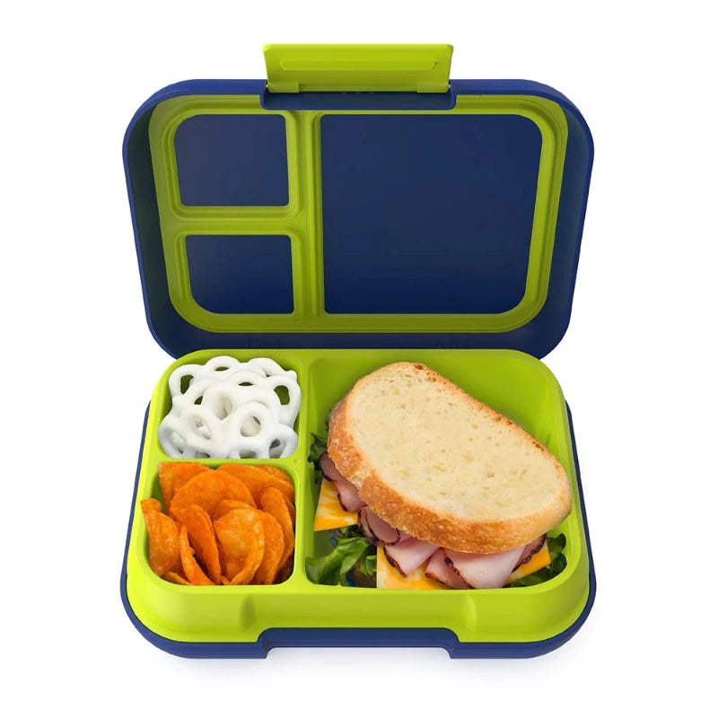 Bentgo Pop Lunchbox- Navy Blue Chartreuse