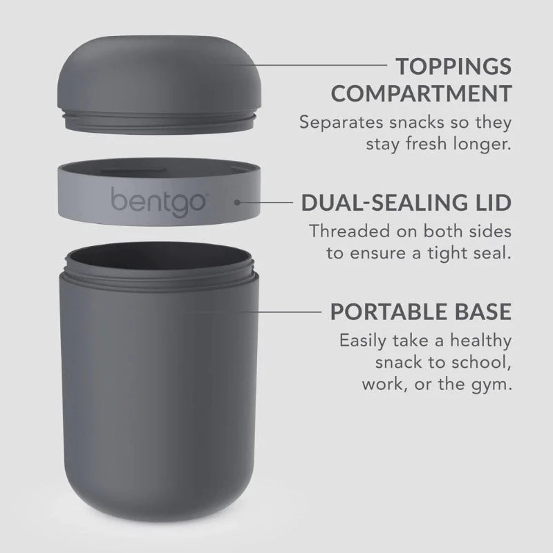 Bentgo Snack Cup- Dark Grey