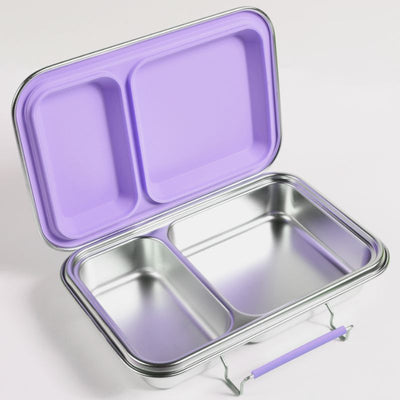Ecococoon Leak Proof Stainless Steel Bento Lunch Box - 2 Compartments