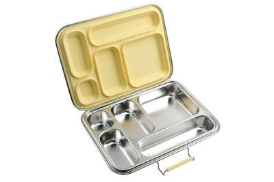 Ecococoon Leak Proof Stainless Steel Bento Lunch Box - 5 Compartments