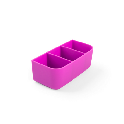 MontiiCo bite tray- fuchsia