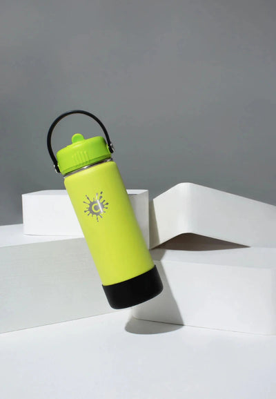 Cheeki 750ml adventure bottle- lime