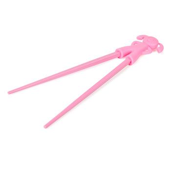 Children's beginner chopsticks- pink