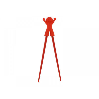 Children's beginner chopsticks- red