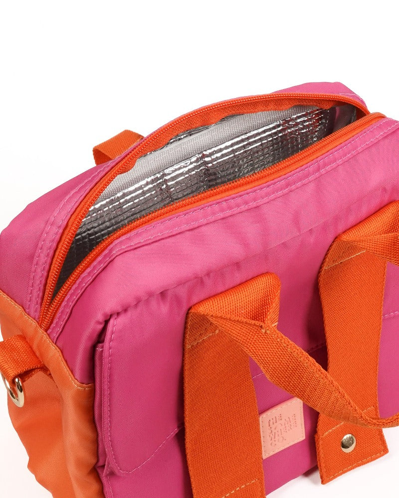 The Somewhere Co Insulated Lunch Tote - Bubblegum