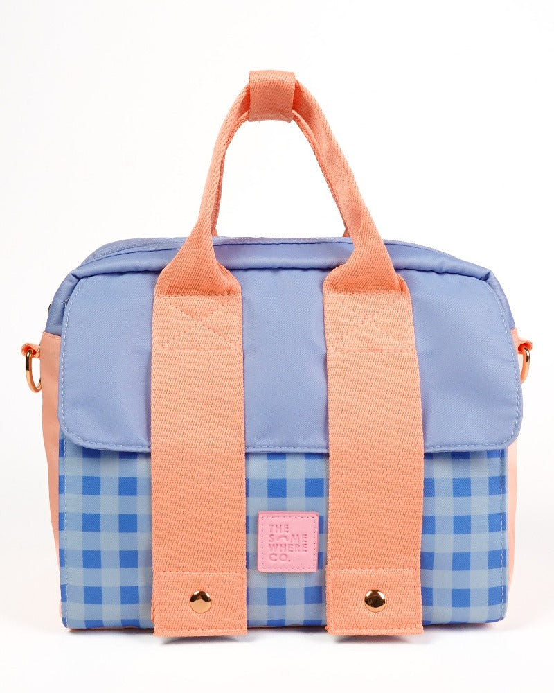 The Somewhere Co Insulated Lunch Tote - Blueberry Jam