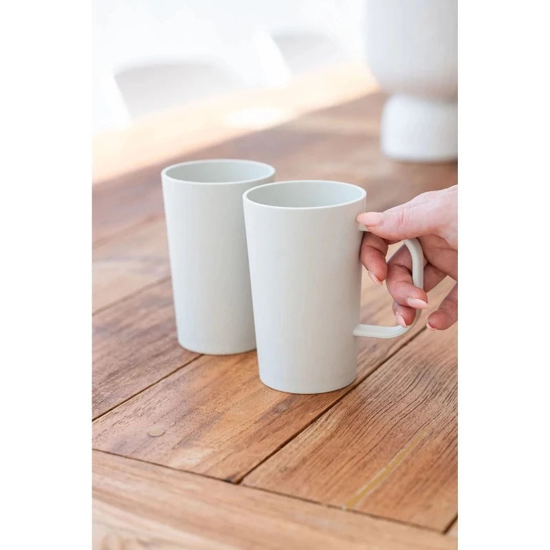 Daisy Graze Mug- Cloud White