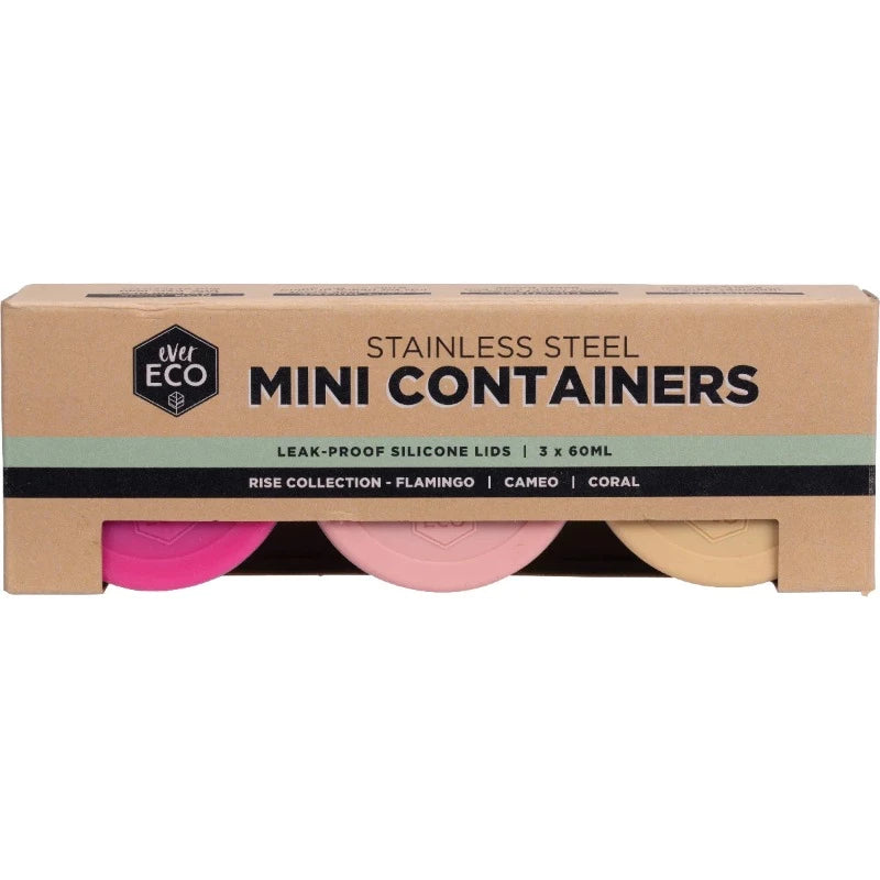 Ever Eco Stainless Steel Mini Containers- Rise