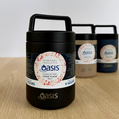 Oasis 480ml Insulated Food Jar Black