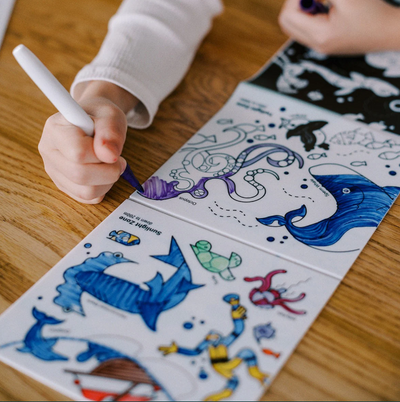 HeyDoodle Reusable Tales - Habitats Above & Below