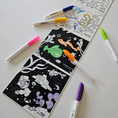 HeyDoodle Reusable Tales - Habitats Above & Below